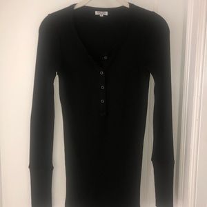 Splendid Long Sleeve Thermal Henley
